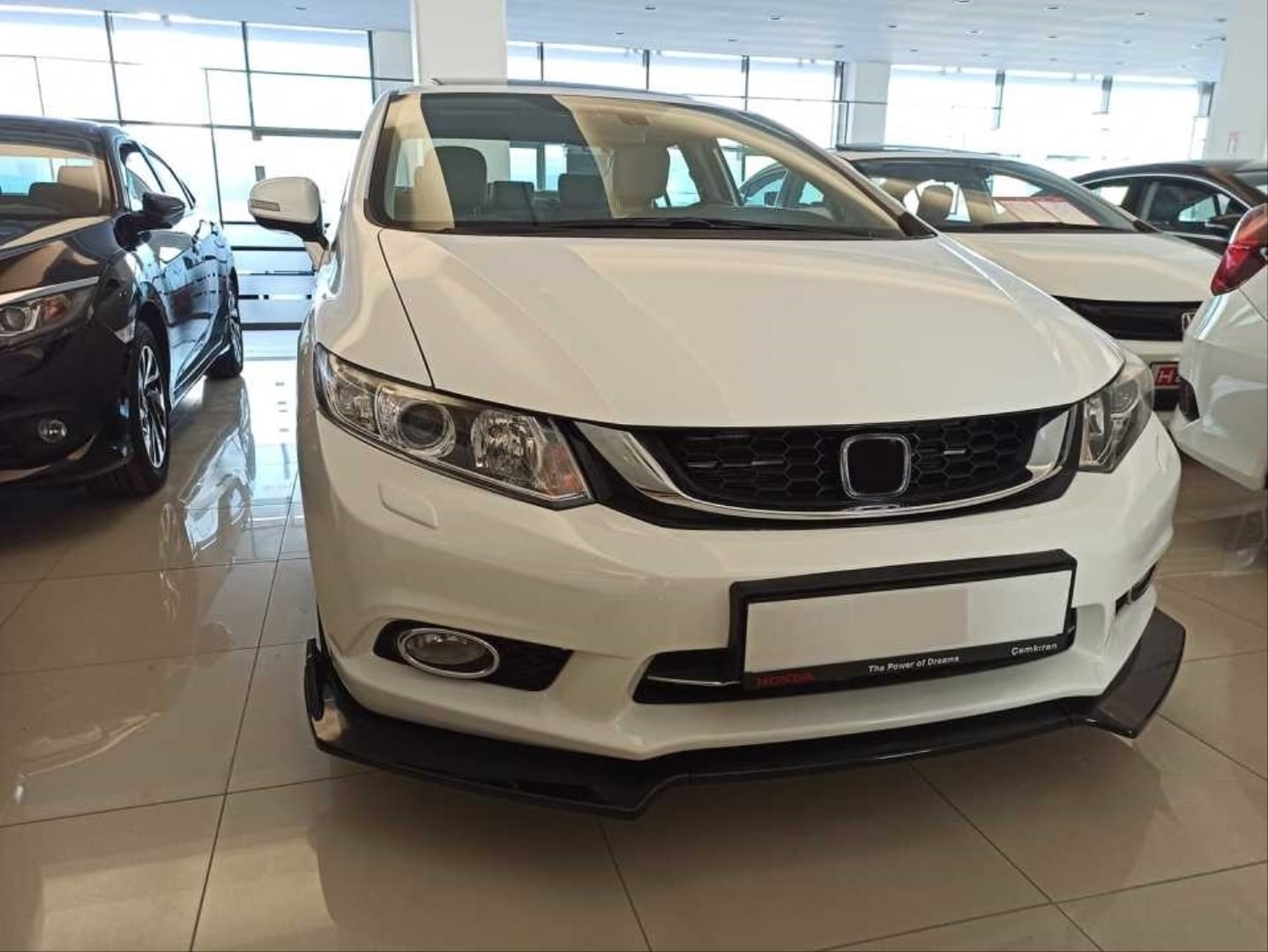 Honda Civic FB7 2012-2015 İçin Uyumlu Ön Lip
