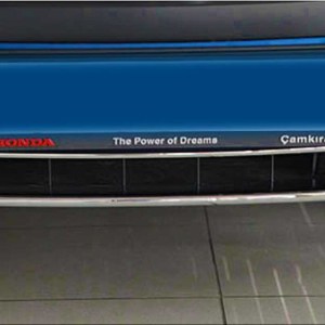 Honda Civic FC5 2016-2019 İçin Uyumlu Ön Tampon ALT Nikelaji 2 Parça