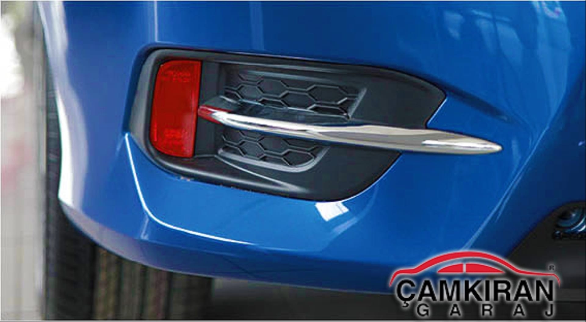 Honda Civic FC5 2016-2020 İçin Uyumlu ARKA Sis ORTA Çita Nikelaj - Görsel 3