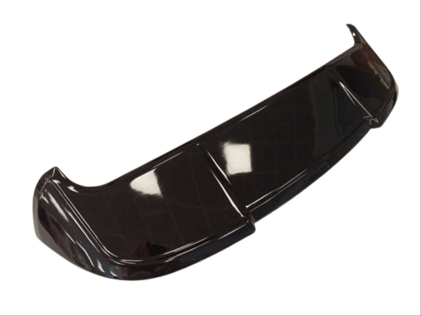 Audi A3 2014-2018 Hatchback İçin Uyumlu Camustu Spoiler - Piano Black (Parlak Siyah) - Görsel 2