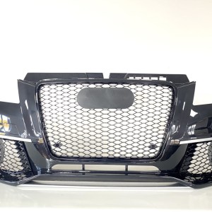 Audi A3 2009-2012 Hatchback İçin Uyumlu RS3 Ön Tampon Panjur Seti - (8P Makyajli KASA)