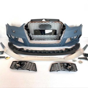 Audi A3 2013-2016 Hatchback İçin Uyumlu RS3 Ön Tampon SET