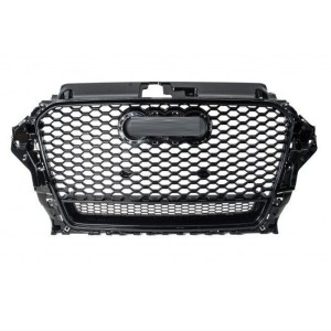 Audi A3 2016-2020 İçin Uyumlu Panjur RS3 Siyah