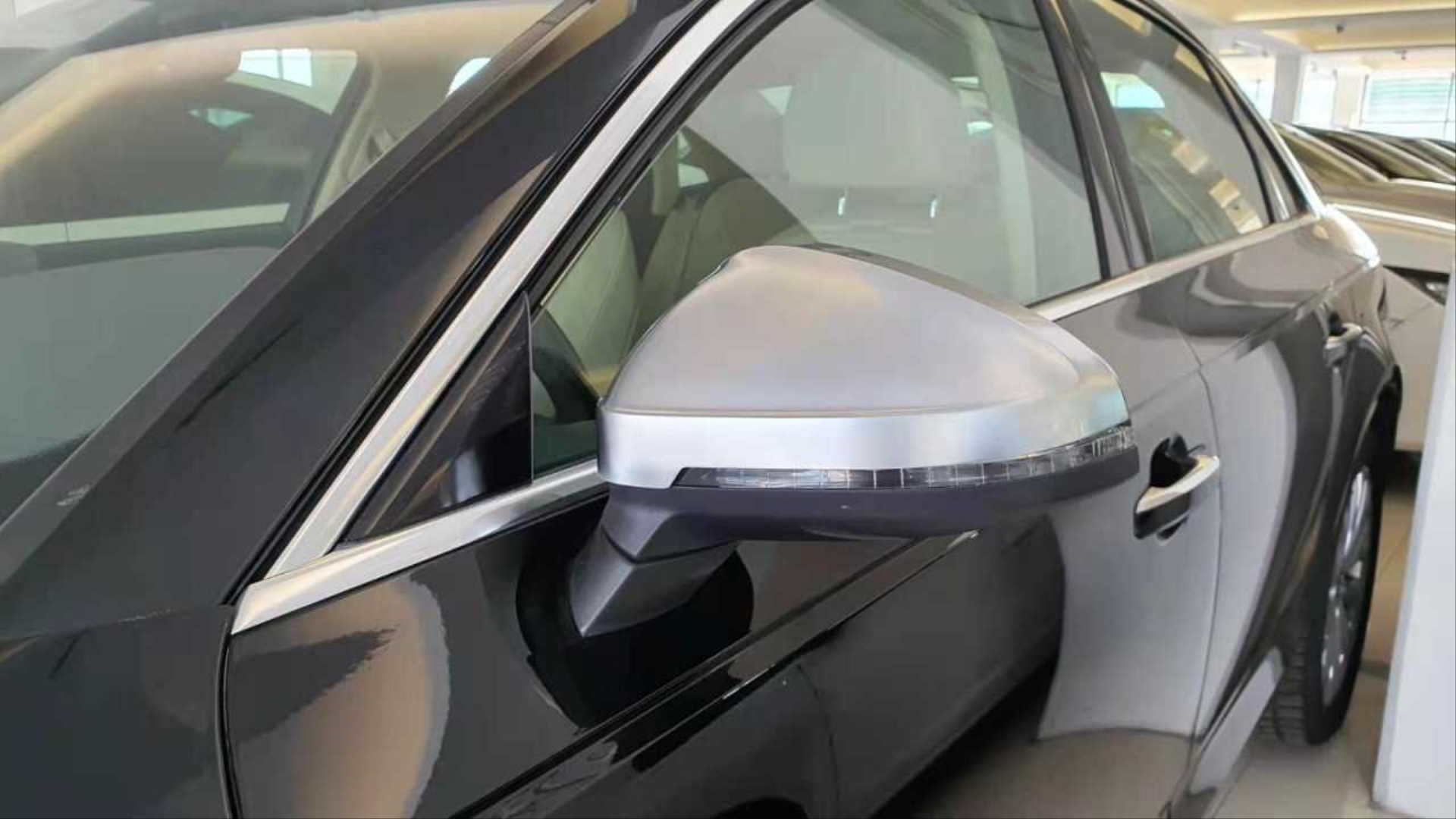 Audi A4 - A5 2017+ İçin Uyumlu S-line Görünüm AYNA Kapagi (MAT Gri) - Görsel 2