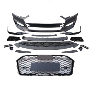 Audi A4 2016-2019 İçin Uyumlu RS4 Ön Tampon Panjur Seti
