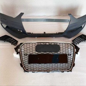 Audi A4 2013-2015 İçin Uyumlu RS4 Ön Tampon Seti