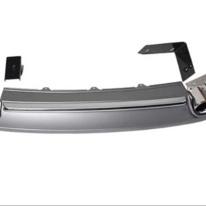 Audi A4 2008-2012 İçin Uyumlu S4 Gorunum Difuzor VE Egzoz Seti