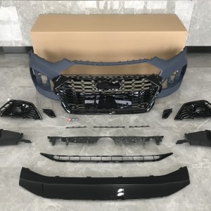 Audi A5 2021+ İçin Uyumlu 4 Kapi RS5 Ön Tampon Panjur SET