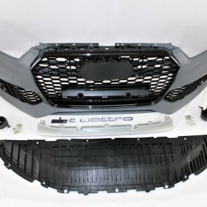 Audi A6 2015-2018 İçin Uyumlu RS6 Ön Tampon Panjur Seti