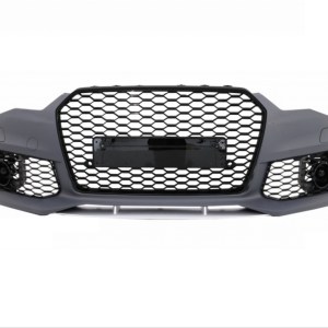 Audi A6 2012-2014 İçin Uyumlu RS6 Ön Tampon Panjur Seti