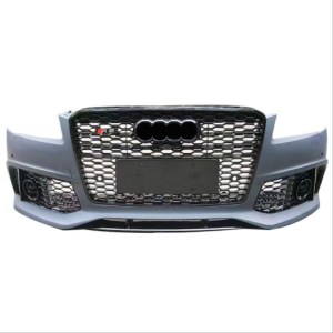 Audi A8 2011-2013 İçin Uyumlu RS8 Ön Tampon Panjur SET