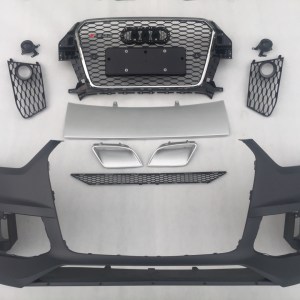 Audi Q3 2012-2015 İçin Uyumlu RSQ3 Ön Tampon Panjur Seti