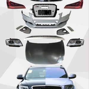 Audi Q5 09-12 İçin 13+ RSQ5 Görünüm Facelift BODY Kit