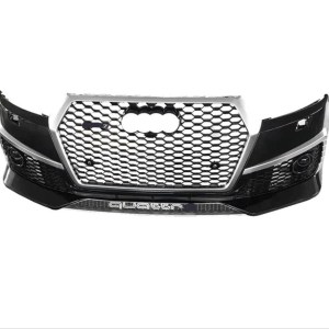 Audi Q7 2015-2018 İçin Uyumlu RSQ7 Ön Tampon & Panjur SET