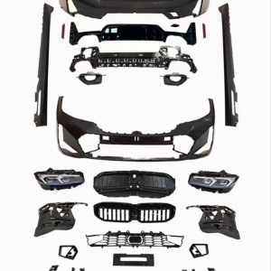 BMW 3 Serisi 2019+ G20 İçin 2022 + Facelift BODY Kit (Ön-arka-yan-panjur-egzoz-far)