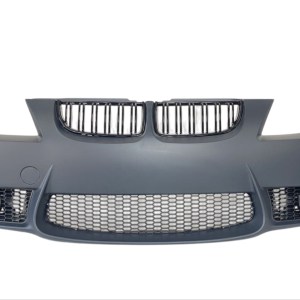 BMW 3 Serisi E90 2009-2011 İçin Uyumlu Lci M3 Görünüm Ön Tampon + Panjur (Sis Lambalari Dahil)