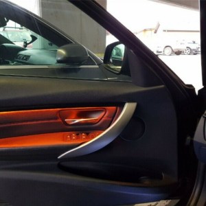 BMW 3 Serisi F30 İçin Uyumlu Ambians SET - 8 Renk (4 Kapi - 2 AYAK AYD. - 1 Konsol VE 1 Gögüslük)