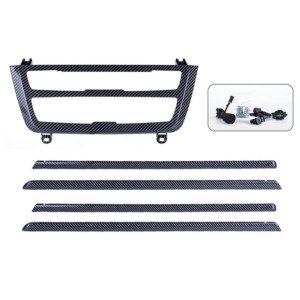 BMW 3 Serisi F30 İçin Uyumlu Ambians SET (Klima Panel VE Kapilar) - Karbon RENK