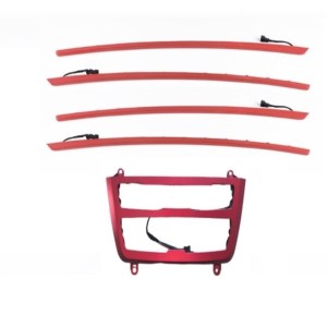 BMW 3 Serisi F30 İçin Uyumlu Ambians SET (Klima Panel VE Kapilar) - Kirmizi RENK