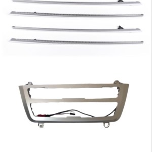 BMW 3 Serisi F30 İçin Uyumlu Ambians SET (Klima Panel VE Kapilar) - Silver RENK