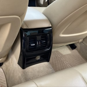 BMW 3 Serisi F30 İçin Uyumlu ARKA Klima Kaplama - Piano Black