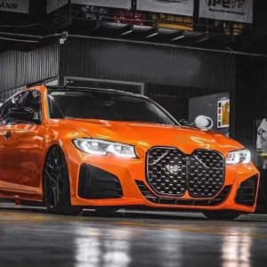 BMW 3 Serisi G20 2019+ İçin Uyumlu G22 Dönüsüm Ön Tampon & Panjur Seti