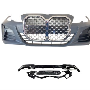 BMW 3 Serisi G20 İçin Uyumlu G22 Dönüsüm BODY Kit (KROM Cerceveli)