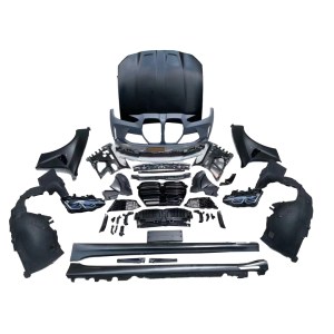 BMW 3 Serisi G20 İçin Uyumlu G80 M3 Görünüm BODY Kit (Far-çamurluk-kaput Dahil)