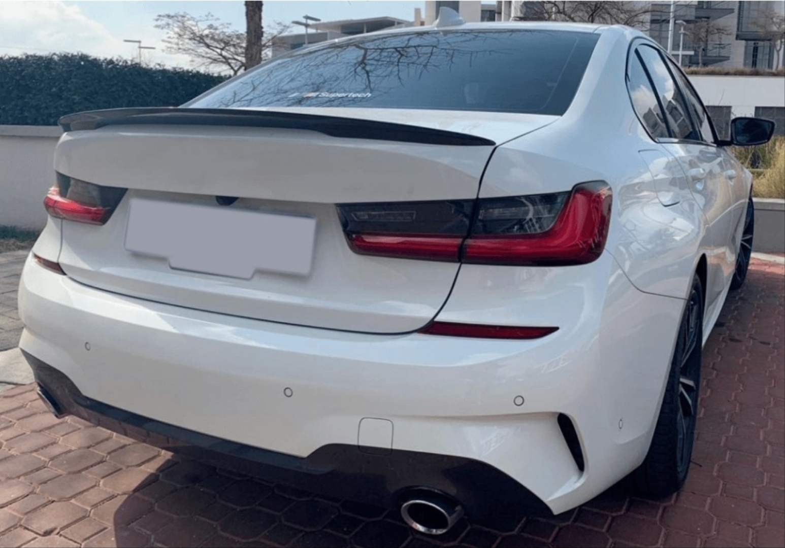 BMW 3 Serisi (G20) MP Spoiler - Piano Black (Parlak Siyah) - Görsel 2