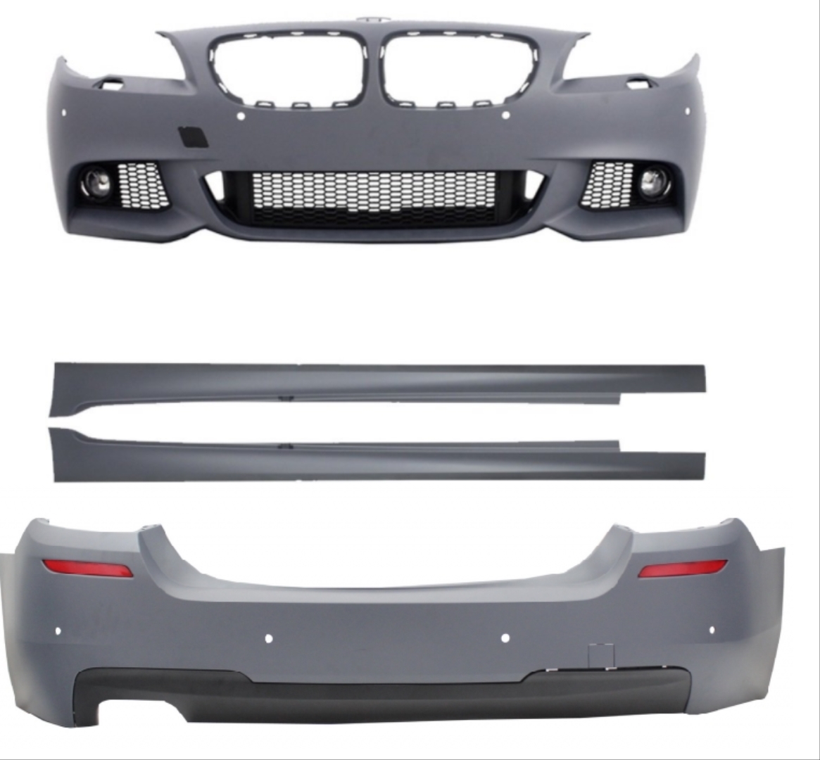BMW 5 Serisi F10 2010-2013 İçin Uyumlu M-tech BODY Kit - Görsel 2