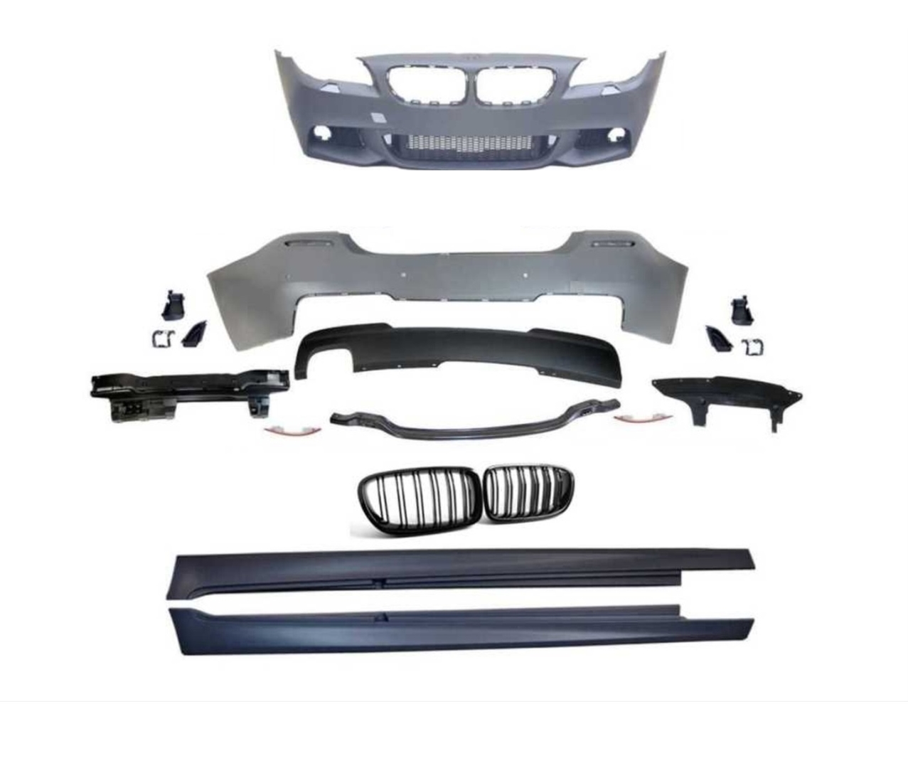 BMW 5 Serisi F10 2010-2013 İçin Uyumlu M-tech BODY Kit