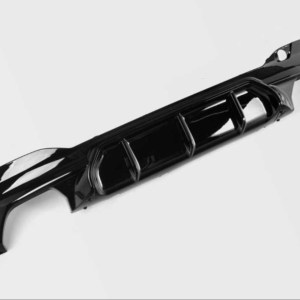 BMW 5 Serisi G30 (17-23) İçin Uyumlu M5 Görünüm Difüzör (Piano Black)