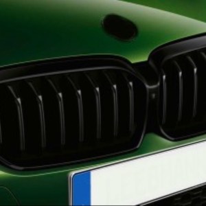 BMW 5 Serisi G30 2020+ İçin Uyumlu Lci Shadow Line Panjur (Böbrek) - 51129852168