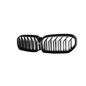 BMW 5 Serisi G30 2020+ İçin Uyumlu M5 Görünüm Çift Çizgi Böbrek (Makyajli KASA)