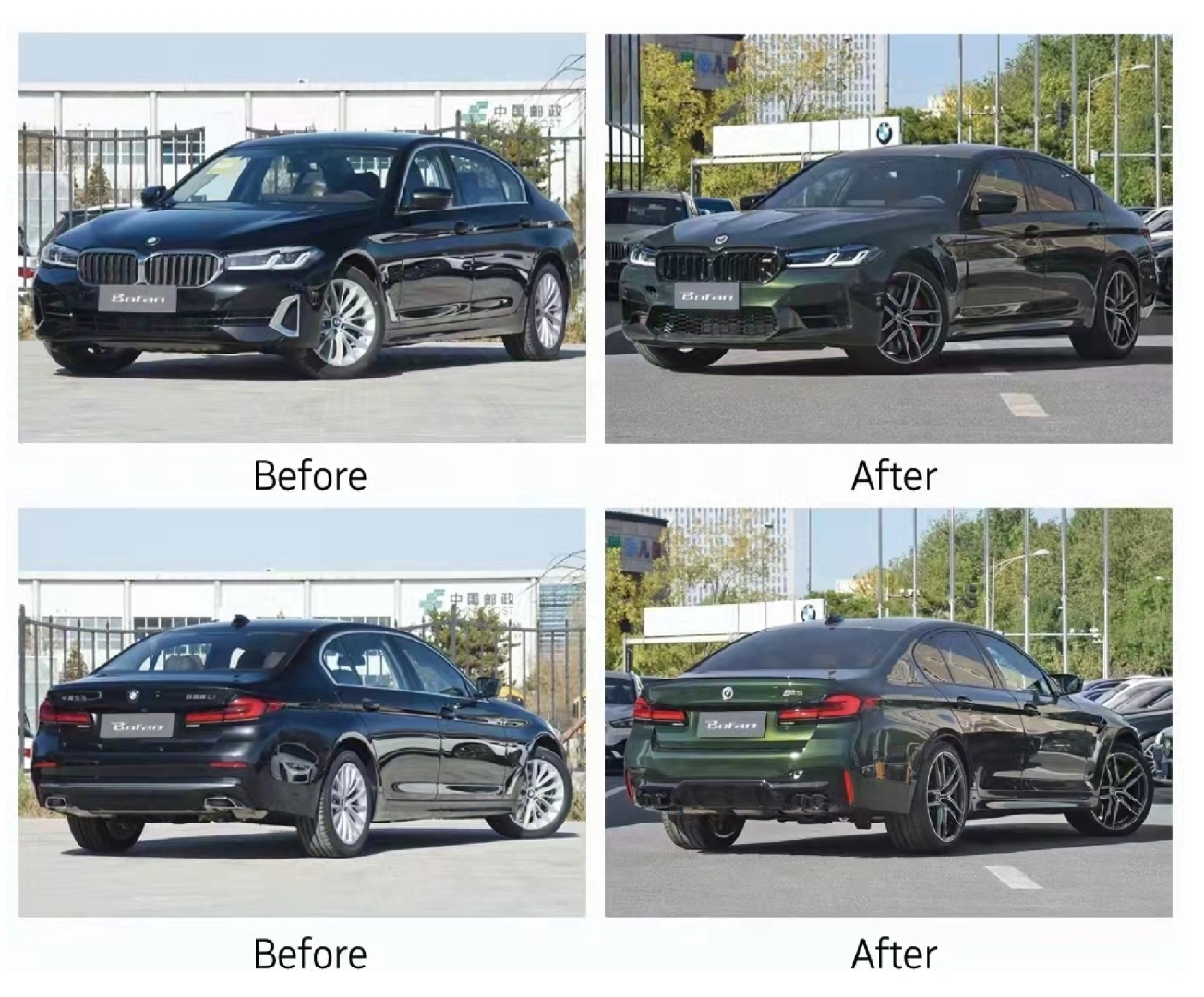 BMW 5 Serisi G30 2021+ İçin Uyumlu Lci M5 BODY Kit - Görsel 3