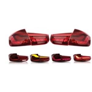 BMW F30 3 Serisi İçin Dragon LED STOP Dinamik Animasyonlu - Kirmizi