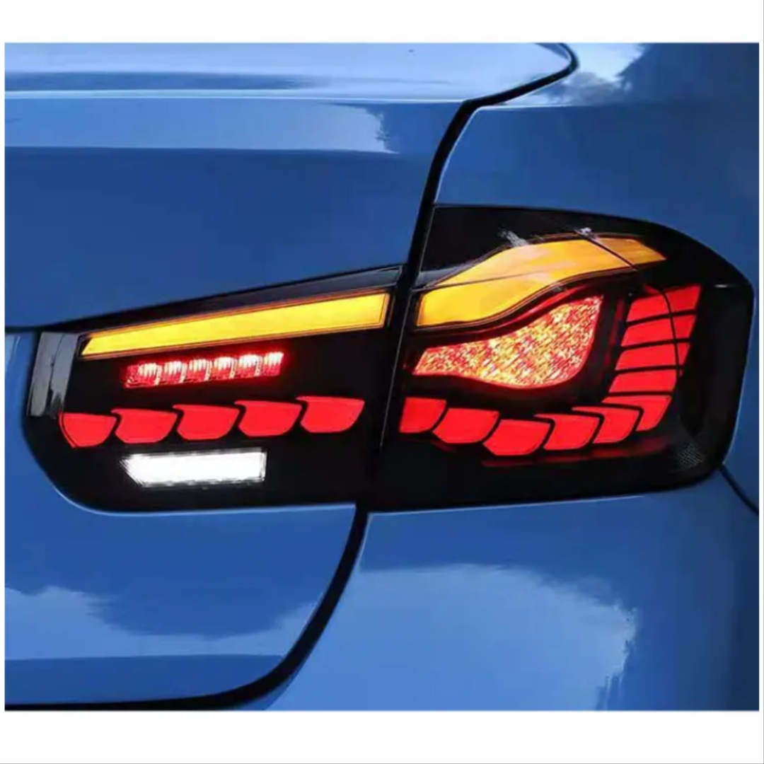 BMW F30 3 Serisi İçin Dragon LED STOP Dinamik Animasyonlu - Smoke - Görsel 5