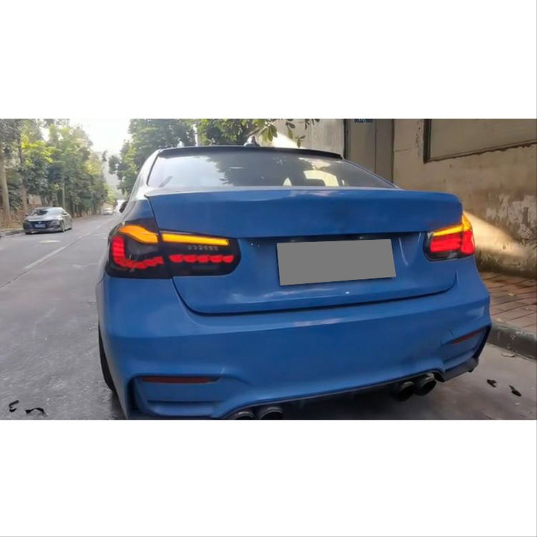 BMW F30 3 Serisi İçin Dragon LED STOP Dinamik Animasyonlu - Smoke - Görsel 6