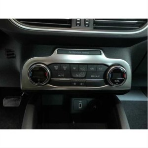 FORD Focus İçin Uyumlu 2019+ Klima Panel Kaplama Silver(paslanmaz Çelik),