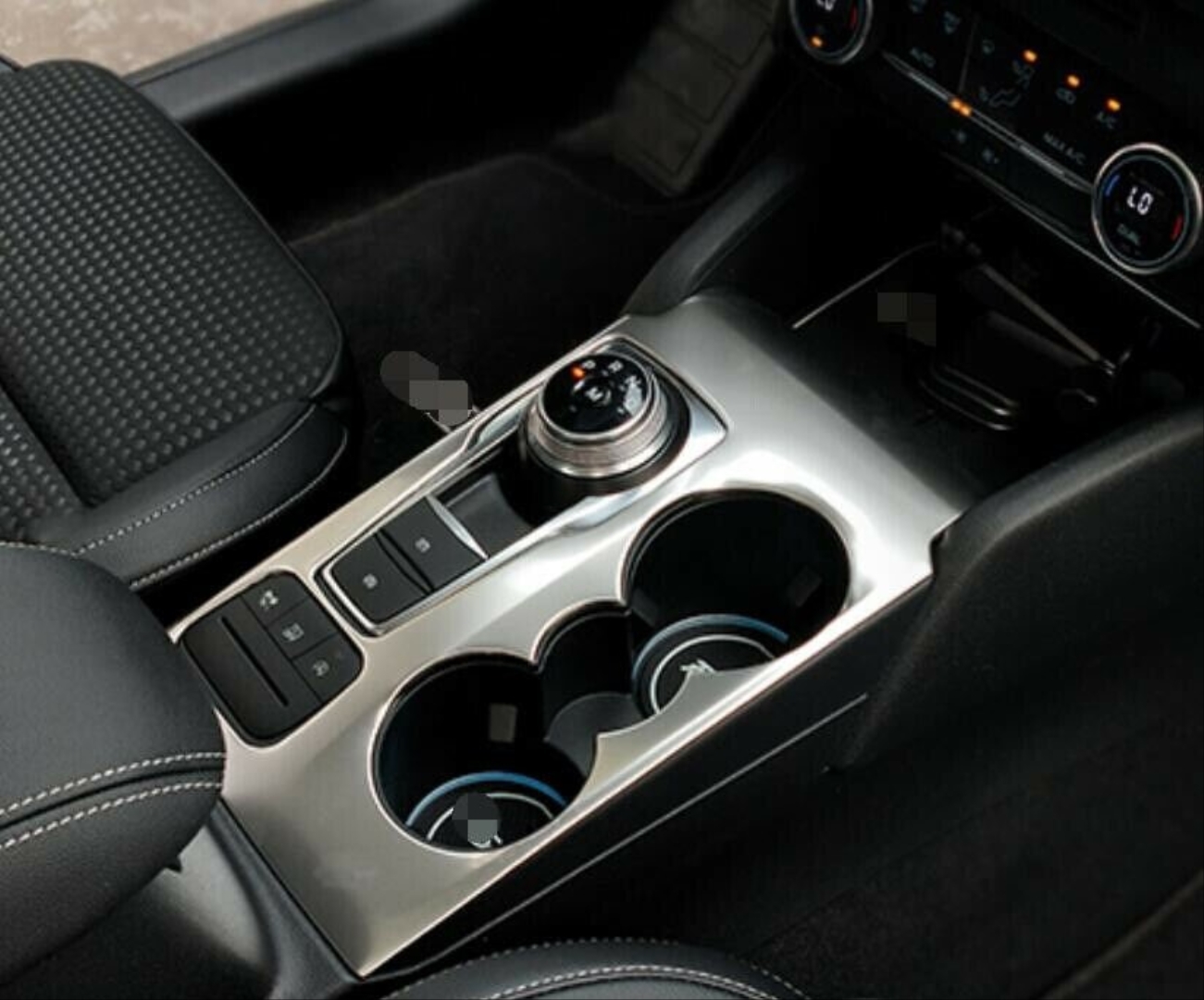 FORD Focus 2019-2021 Vites Çerçeve Kaplama - Titanyum Silver