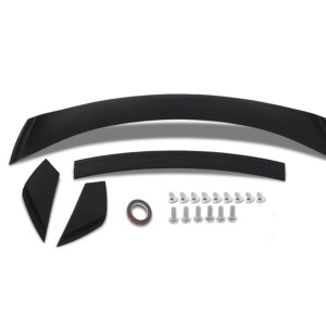 FORD Mustang İçin Uyumlu 2015-2020 GT Spoiler Piano Black (4 Parça)