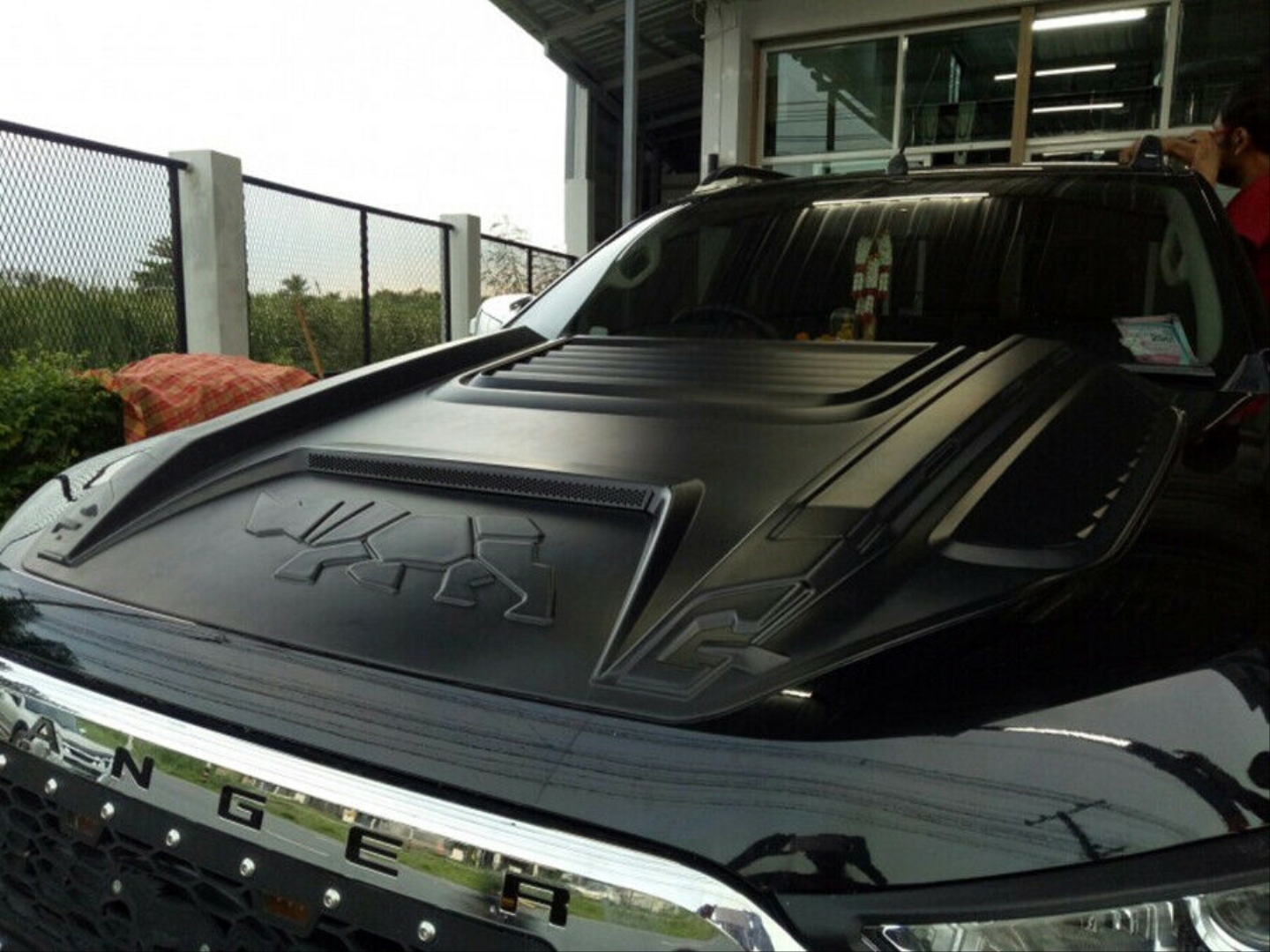 FORD Ranger İçin Uyumlu 2015+ T7 & T8 Kaput Üst Koruma Genis Model - Görsel 4