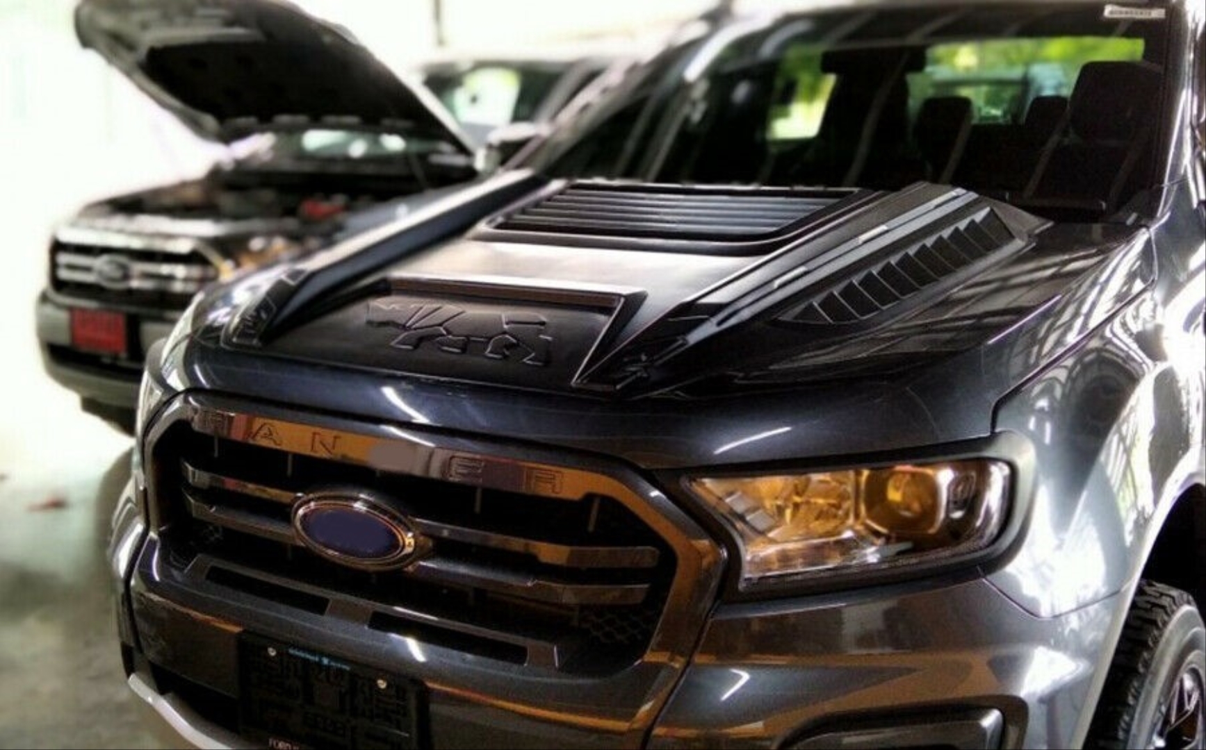 FORD Ranger İçin Uyumlu 2015+ T7 & T8 Kaput Üst Koruma Genis Model - Görsel 5