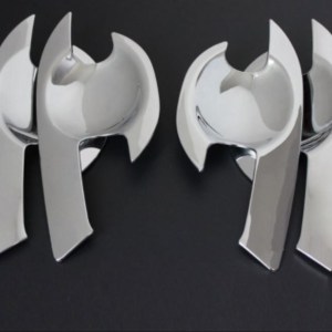 FORD Ranger İçin Uyumlu 2015-2018 Kapi KOLU İc Kaplama/krom