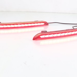 Honda 2022 Civic İçin ARKA Tampon Sis Ledi - Kirmizi