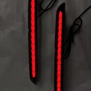 Honda 2022 Civic İçin ARKA Tampon Sis Ledi - Smoke