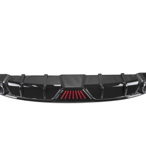 Honda Civic 2022 4 Egzoz Difüzör - Ledli