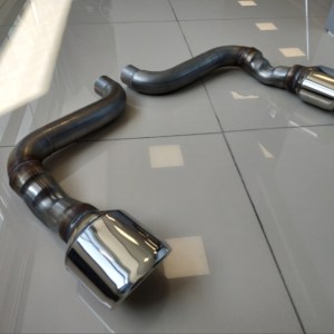 Honda Civic FC5 2016-2020 İçin Uyumlu Difuzor Çift Çıkış İçin Egzoz Seti