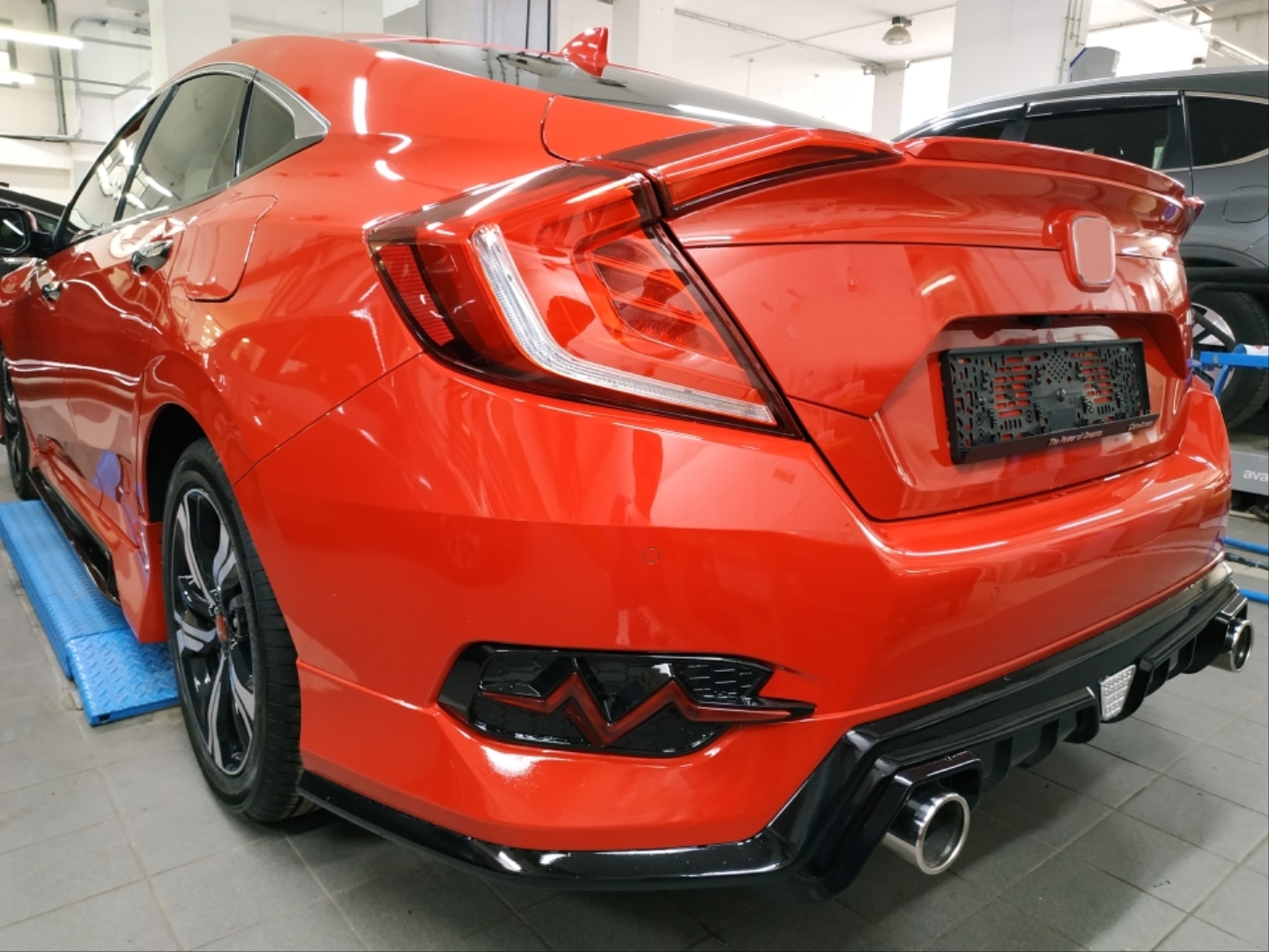 Honda Civic FC5 2016-2021 İçin Uyumlu Hareketli LED STOP Kirmizi - Görsel 5