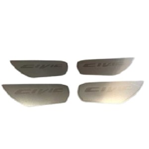 Honda Civic FC5 2016-2020 İçin Uyumlu İç Kapi KOLU İç Kaplama Silver